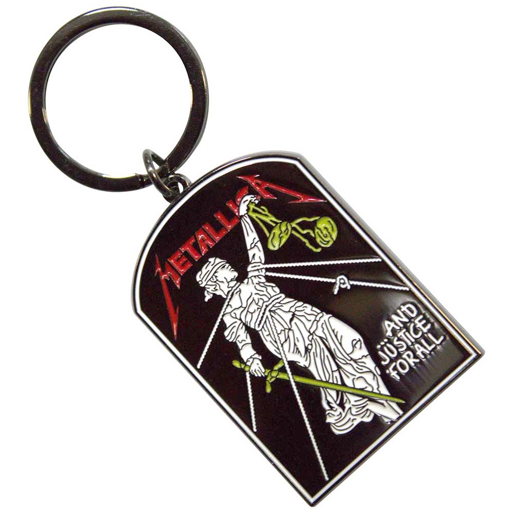 Metallica - And Justice For All Tombstone Sleutelhanger - Multicolours